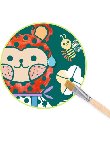 Peinture magique à révéler - Animaux déguisés - Djeco