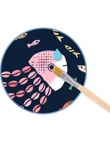 Peinture magique à révéler - Dans l'océan - Djeco