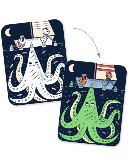 Peinture magique à révéler - Dans l'océan - Djeco