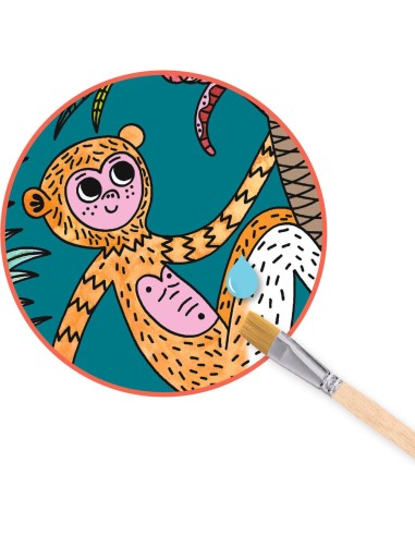 Peinture magique à révéler - Dans la jungle - Djeco