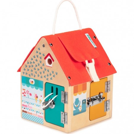 Maison jouet d'apprentissage bébé - Lilliputiens