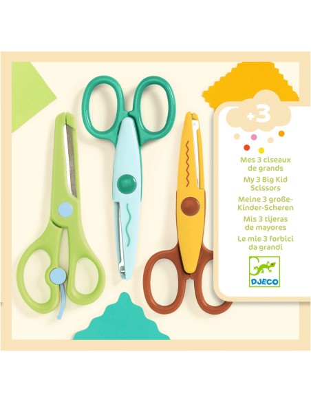 Mes 3 ciseaux de grands ! - Djeco