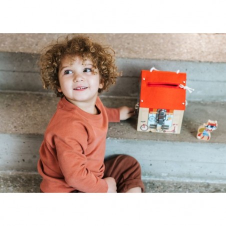Maison jouet d'apprentissage bébé - Lilliputiens
