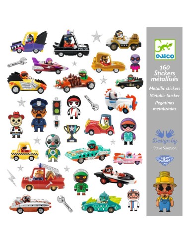 Le monde des Crazy Motors - Djeco