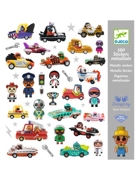 Le monde des Crazy Motors - Djeco