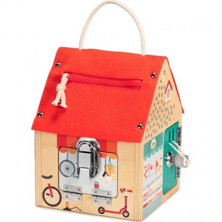 Maison jouet d'apprentissage bébé - Lilliputiens