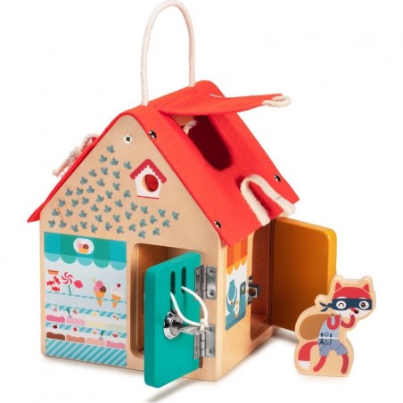 Maison jouet d'apprentissage bébé - Lilliputiens