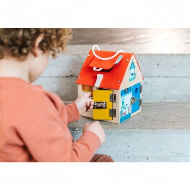 Maison avec portes - Jouet d'apprentissage bébé - Hape Toys Lilliputiens