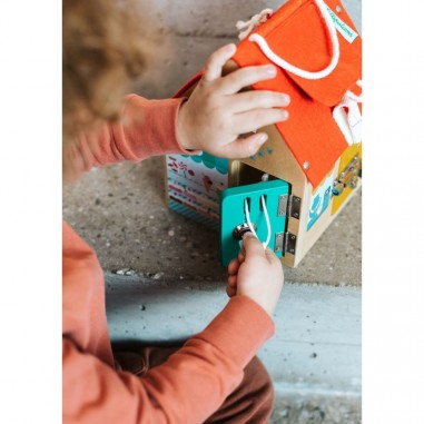 Maison jouet d'apprentissage bébé - Lilliputiens