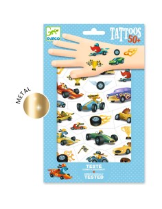 Tatouages enfant Bolides - Djeco