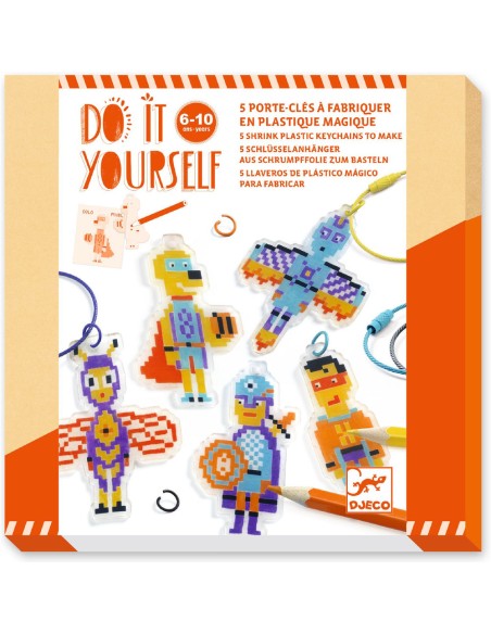 Héros Pixel Art - Djeco