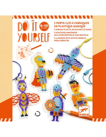 Héros Pixel Art - Djeco