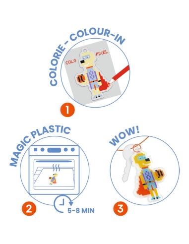 Héros Pixel Art - Djeco