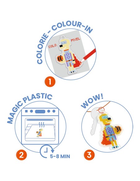 Héros Pixel Art - Djeco