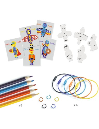 Héros Pixel Art - Djeco