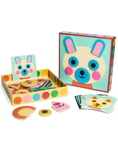 TiniBox Faces - Djeco