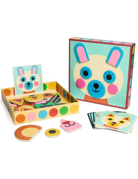 TiniBox Faces - Djeco