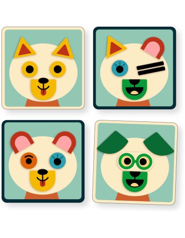 TiniBox Faces - Djeco