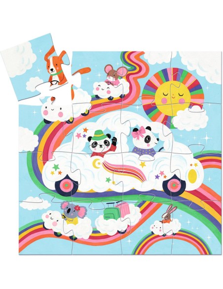 Voiture nuage - 16 pcs - Djeco