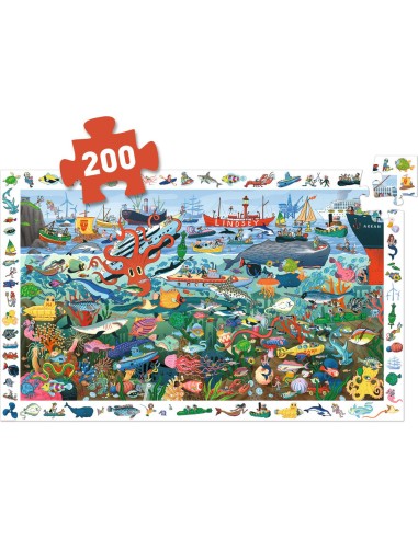 Les secrets de la mer - 200 pcs - Djeco