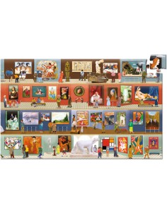 Au musée + livret - 500 pcs - Djeco