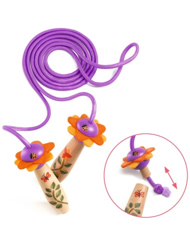 Corde à sauter ajustable - Florita - Djeco