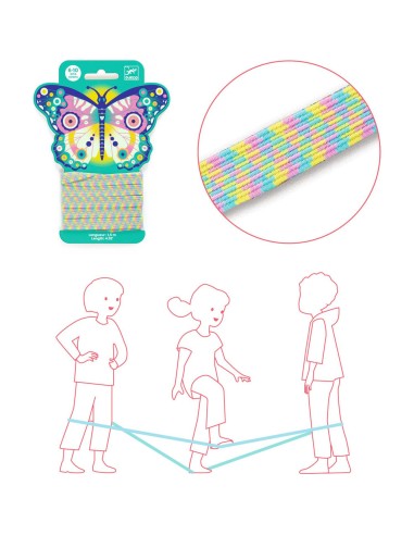 Jeu de l'élastique – Papillon - Djeco