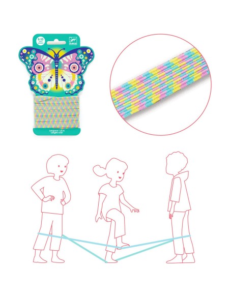 Jeu de l'élastique – Papillon - Djeco