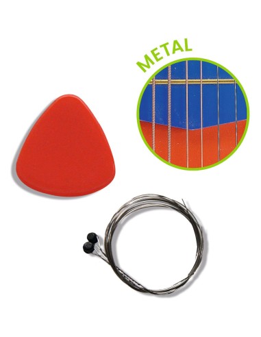 Guitare 6 cordes métalliques - Petit Modèle - Djeco