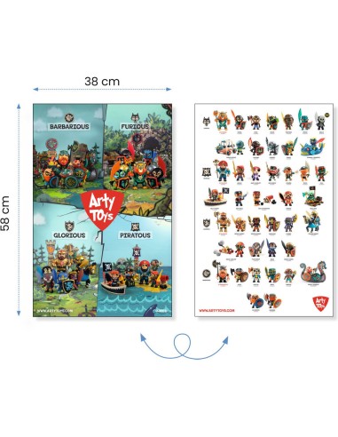 Poster Arty Toys - Djeco