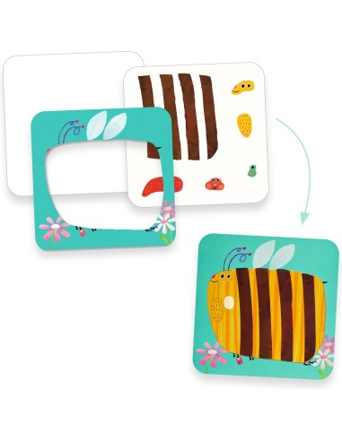 Peinture à doigt - Animaux foufous - Djeco