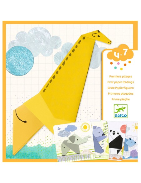 Premiers pliages - 1, 2, 3… plié ! - Djeco