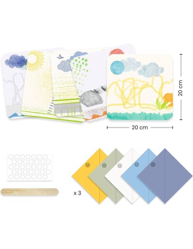 Premiers pliages - 1, 2, 3… plié ! - Djeco