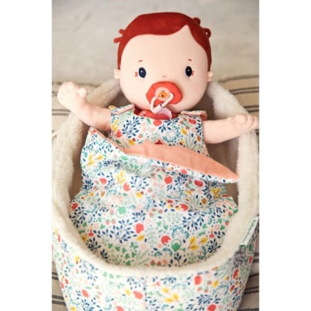 Couffin pour poupée - Motif Liberty - Lilliputiens