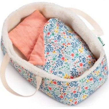 Couffin pour poupée - Motif Liberty - Lilliputiens