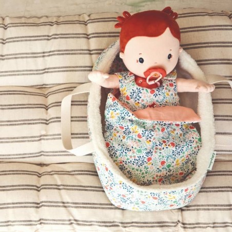 Couffin pour poupée - Motif Liberty - Lilliputiens