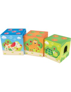 Cubes à empiler puppy et ses amis - Hape 2