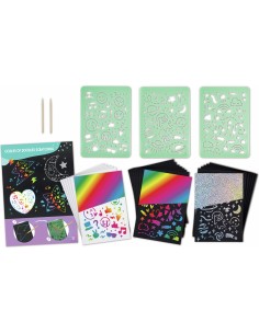 Coffret artistique Tableaux à gratter - Hape - Hape Toys
