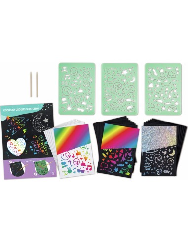 Coffret artistique Tableaux à gratter - Hape - Hape Toys