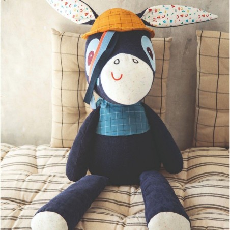 Peluche géante Ane Ignace - Lilliputiens