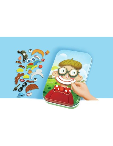 Visages amusants magnétiques - Hape