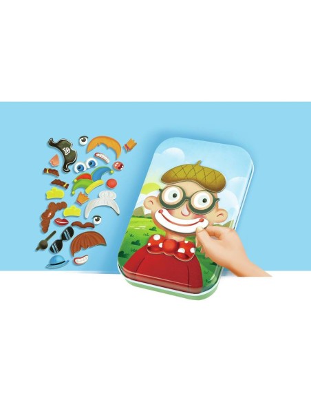 Visages amusants magnétiques - Hape
