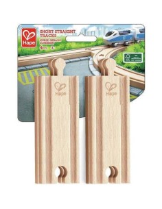 Ensemble de 4 rails droits - Hape 2