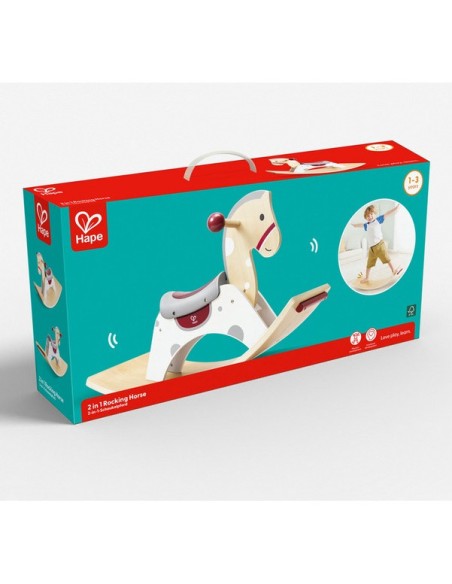 Cheval à bascule 2 en 1 - Hape