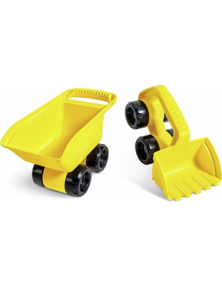 Benne remorque et pelleteuse de sable - Hape