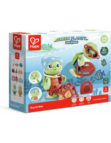 Missions sauvetage des océans avec Kayl et Wai - Hape