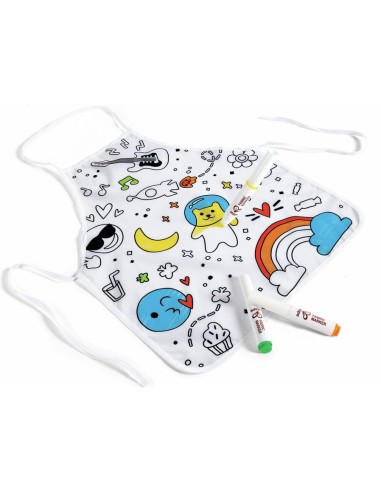 Mon tablier à colorier - Hape