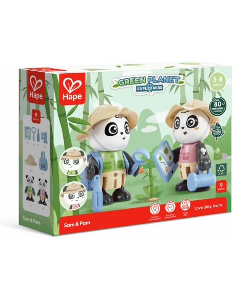 Green Planet Explorers : L’énergie solaire avec Sam & Pam - Hape