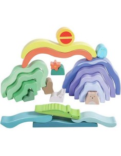 Blocs à empiler Nature et Animaux - Hape 2