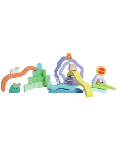 Blocs à empiler Nature et Animaux - Hape